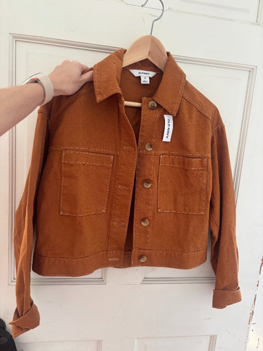 Cropped Chore Coat